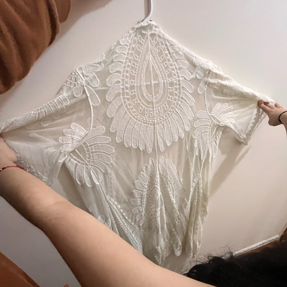 Lace cardigan